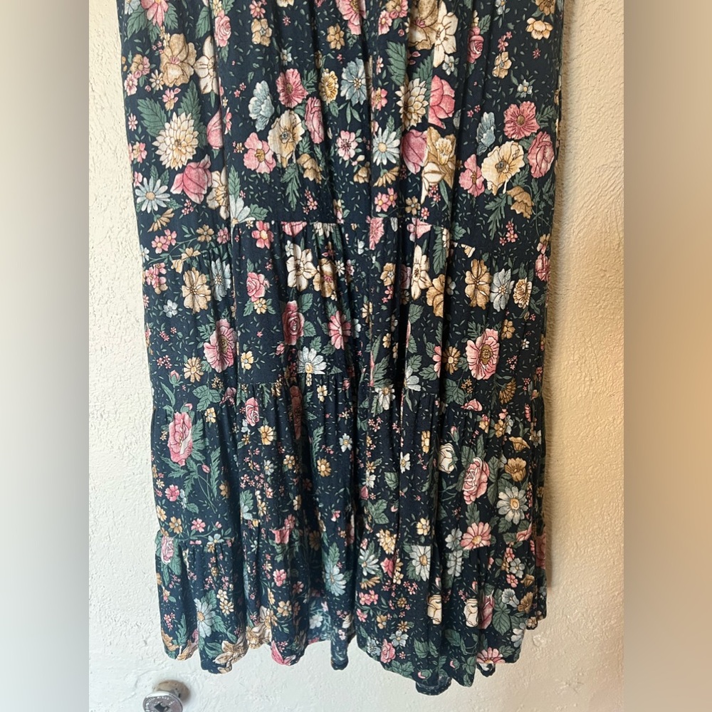 Auguste the Label Spring Rose Wylde Maxi Dress Navy - Picture 5 of 13